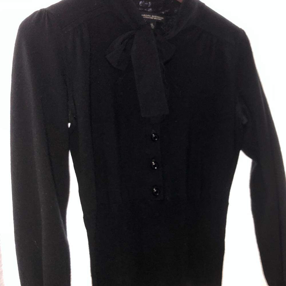 Banana Republic Black Merino Sweater